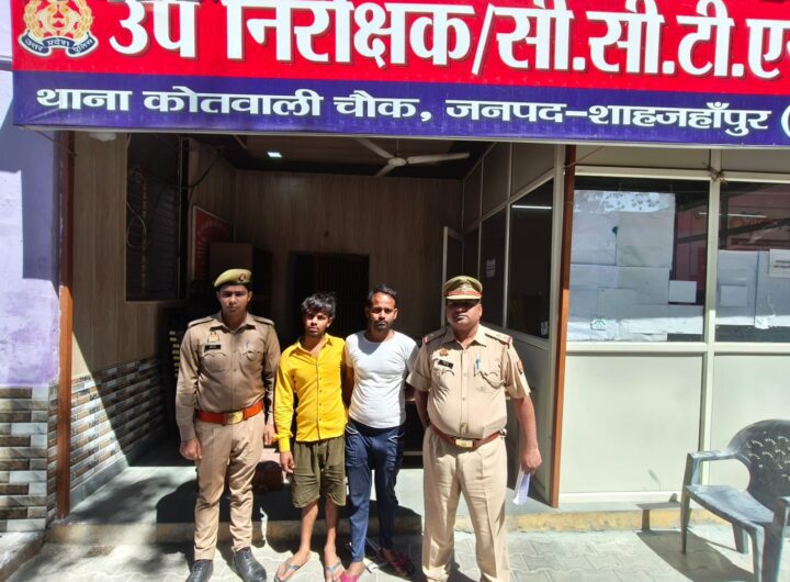 कोतवाली पुलिस ने ककरा खुर्द से दो फरार वारण्टी अभियुक्तों को किया गिरफ्तार । NIU