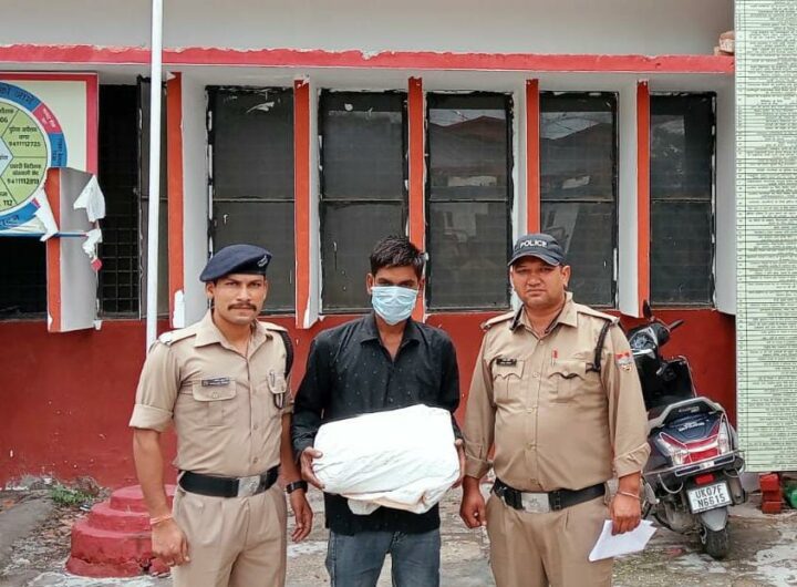 दून पुलिस की बड़ी सफलता 3 किलो 70 ग्राम गांजा सहित अभियुक्त गिरफ्तार, नशा मुक्त देवभूमि का सपना हो रहा साकार l NIU