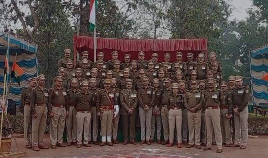 भारत तिब्बत सीमा पुलिस बल 34वीं वाहिनी में गणतंत्र दिवस मनाया